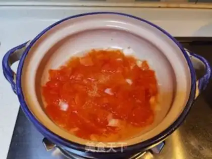 Make Tomato egg soup step 4