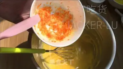 Make Orange early cake step 5