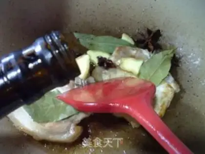 Make A pork chop with sauce step 2