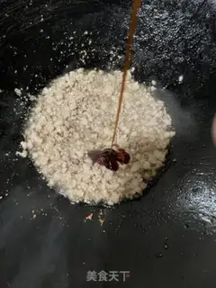 Make Puffy bean horns step 6