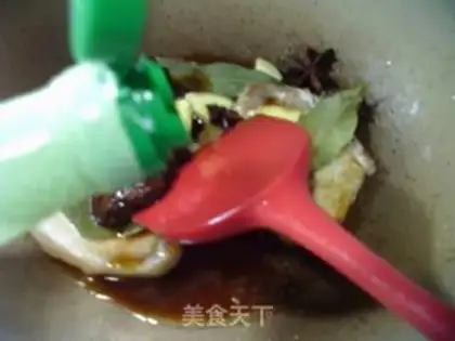 Make A pork chop with sauce step 4
