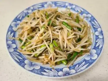 Make Green bean sprouts step 3