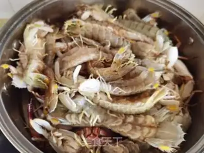 Make Scrawny shrimp step 0