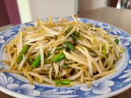 Make Green bean sprouts step 4