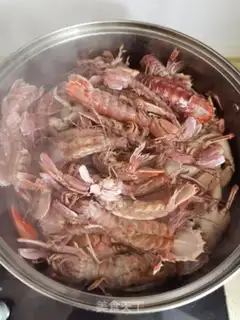 Make Scrawny shrimp step 1