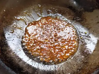Make Mushroom oil step 7
