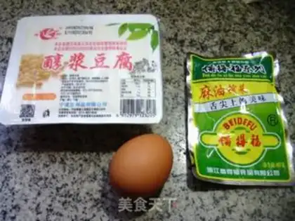 Make Soy sauce, tofu soup step 0
