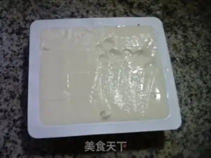 Make Soy sauce, tofu soup step 1
