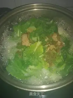 Make Tofu fan soup step 4