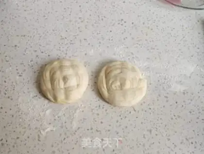 Make A hand torn oil cake step 7