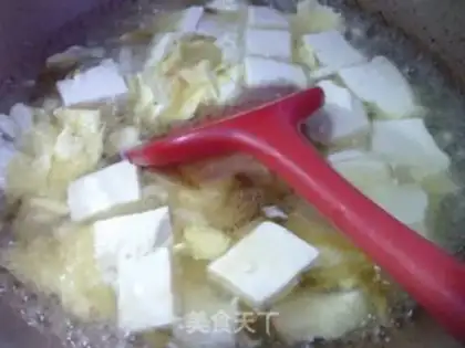 Make Soy sauce, tofu soup step 5