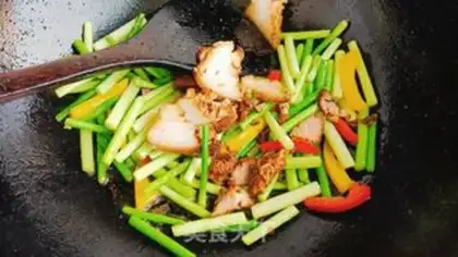 Make Garlic fried meat step 8