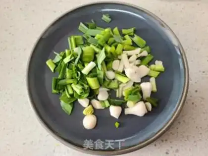 Make Scrambled spinach step 2