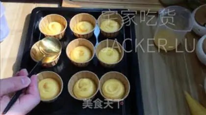 Make Paper cups, souffle puffs step 13
