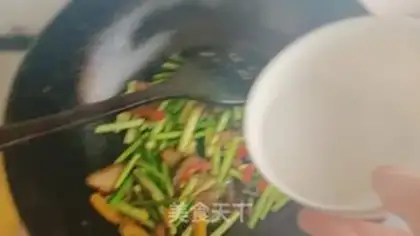 Make Garlic fried meat step 9