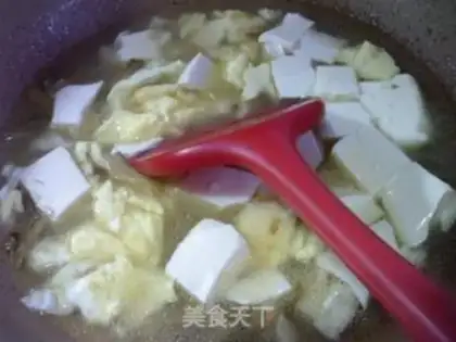 Make Soy sauce, tofu soup step 7