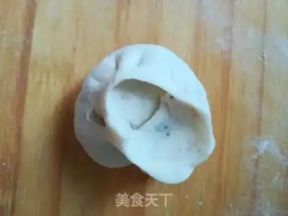 Make A walnut egg bun step 12