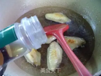 Make Burning chicken wings white step 5