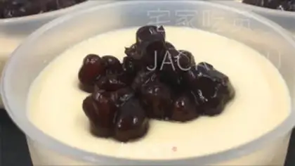 Make Caramel, frozen pudding step 10
