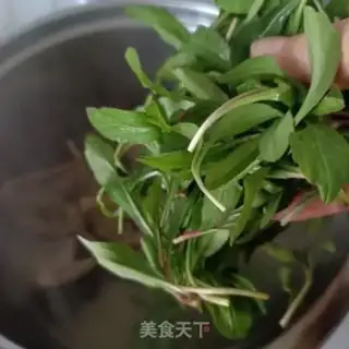 Make Maran head pigeon soup step 5