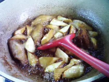 Make Burning chicken wings white step 11