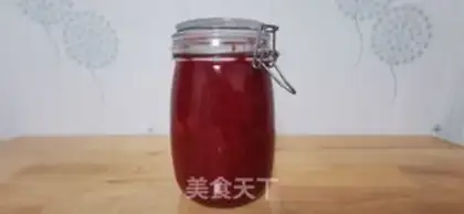 Make Homemade strawberry sauce step 7