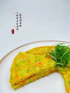 Make Vegetable eggcake step 6