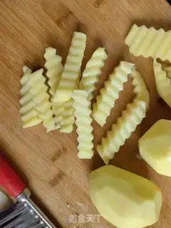 Make ♪ Toast potato intestines ♪ step 1