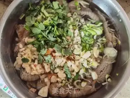 Make Pickled shrimp crawling step 3