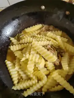 Make ♪ Toast potato intestines ♪ step 3