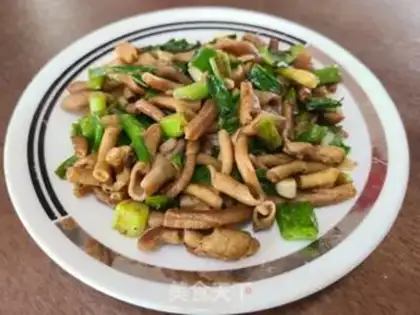 Make Onion duck intestines step 5