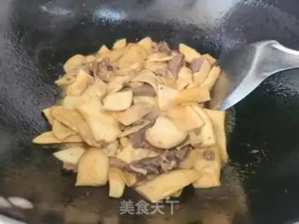 Make ♪ Donkey fried apricot mushroom ♪ step 2