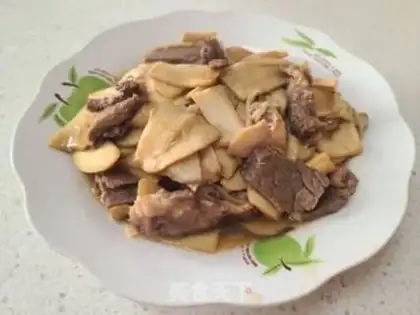 Make ♪ Donkey fried apricot mushroom ♪ step 3