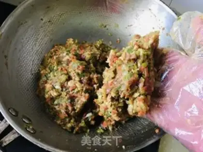 Make radish dumplings step 3
