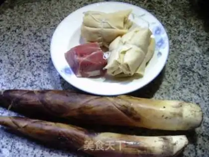 Make Salted meat. Soup step 0