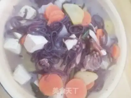 Make Wild mushroom chicken vegetable soup step 12