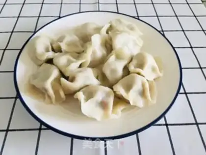 Make radish dumplings step 8