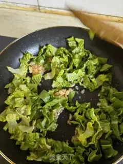 Make Garlic green step 3