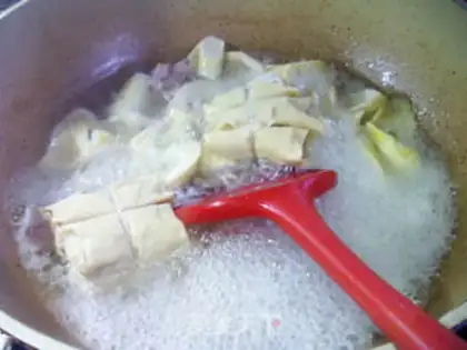 Make Salted meat. Soup step 7