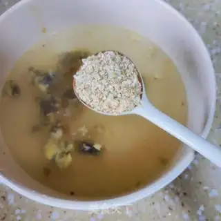 Make Egg oatmeal step 6