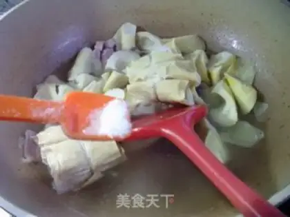 Make Salted meat. Soup step 9