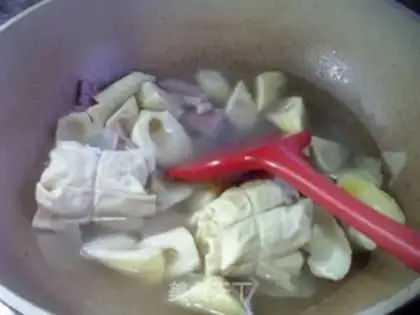 Make Salted meat. Soup step 10