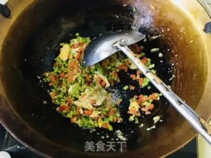 Make Three-coloured rice step 3