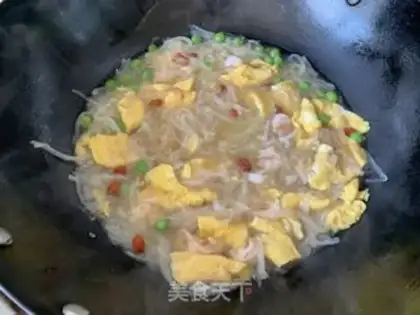 Make Egg radish soup step 12