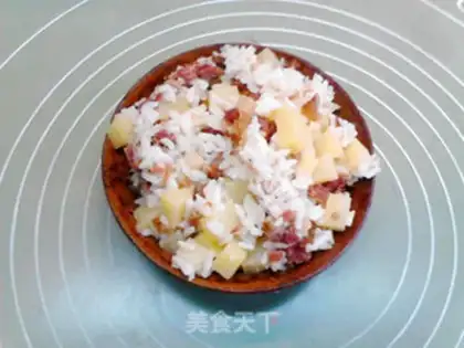 Make Potato rice step 10