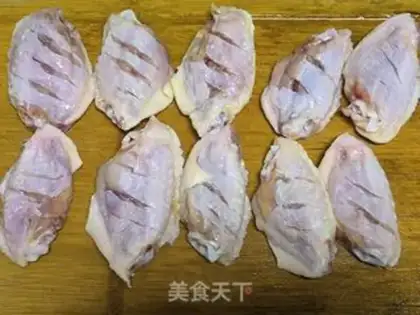 Make Pineapple chicken wings step 2