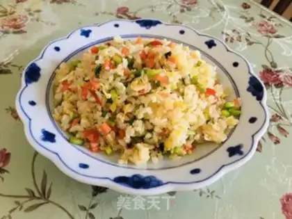 Make Three-coloured rice step 7
