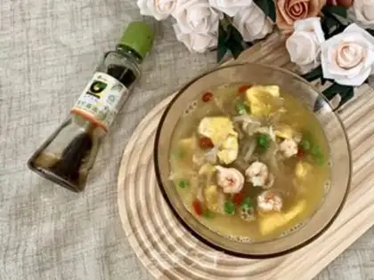 Make Egg radish soup step 15