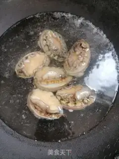 Make The abalone burns the ribs step 0
