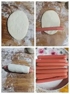 Make Ham buns step 8